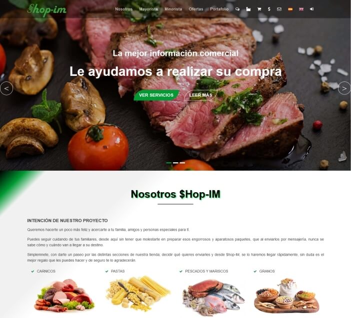 Portfolio Shopim - IM IMPORT & EXPORT